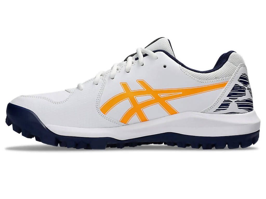ASICS Gel-Lethal Field 2 Cricket Shoe - White/ Stadium Orange