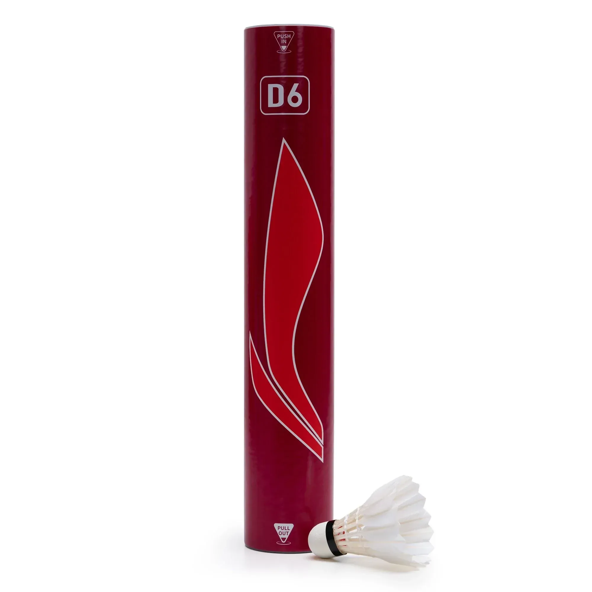 Li-Ning D6 Feather Shuttlecock - Pack of 12